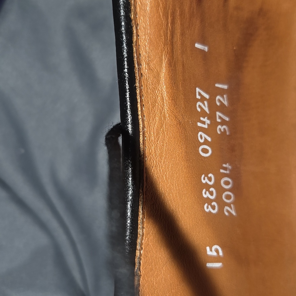 Allen Edmonds Black Oxford Sz 15 EEE - Picture 3 of 8